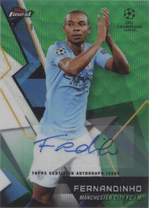 Green Wave Refractor Autographs