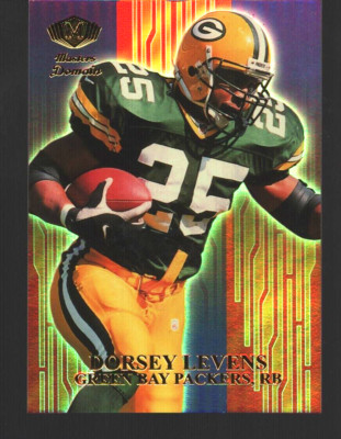 2000 Collector's Edge Masters Domain Football Card #D10 Dorsey Levens /5000