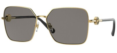 Versace ENAMEL MEDUSA VE 2227 Gold/Grey (1002/87) Sunglasses  display picture 2