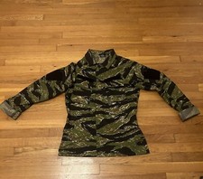Helikon-Tex RAID Shirt Combat Field Jacket Army Tiger Stripe IS Size XS
