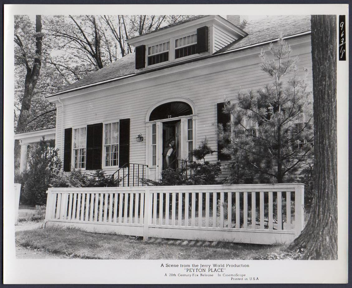 HOUSE at 77 Chestnut Street Camden Maine in PEYTON PLACE Vintage