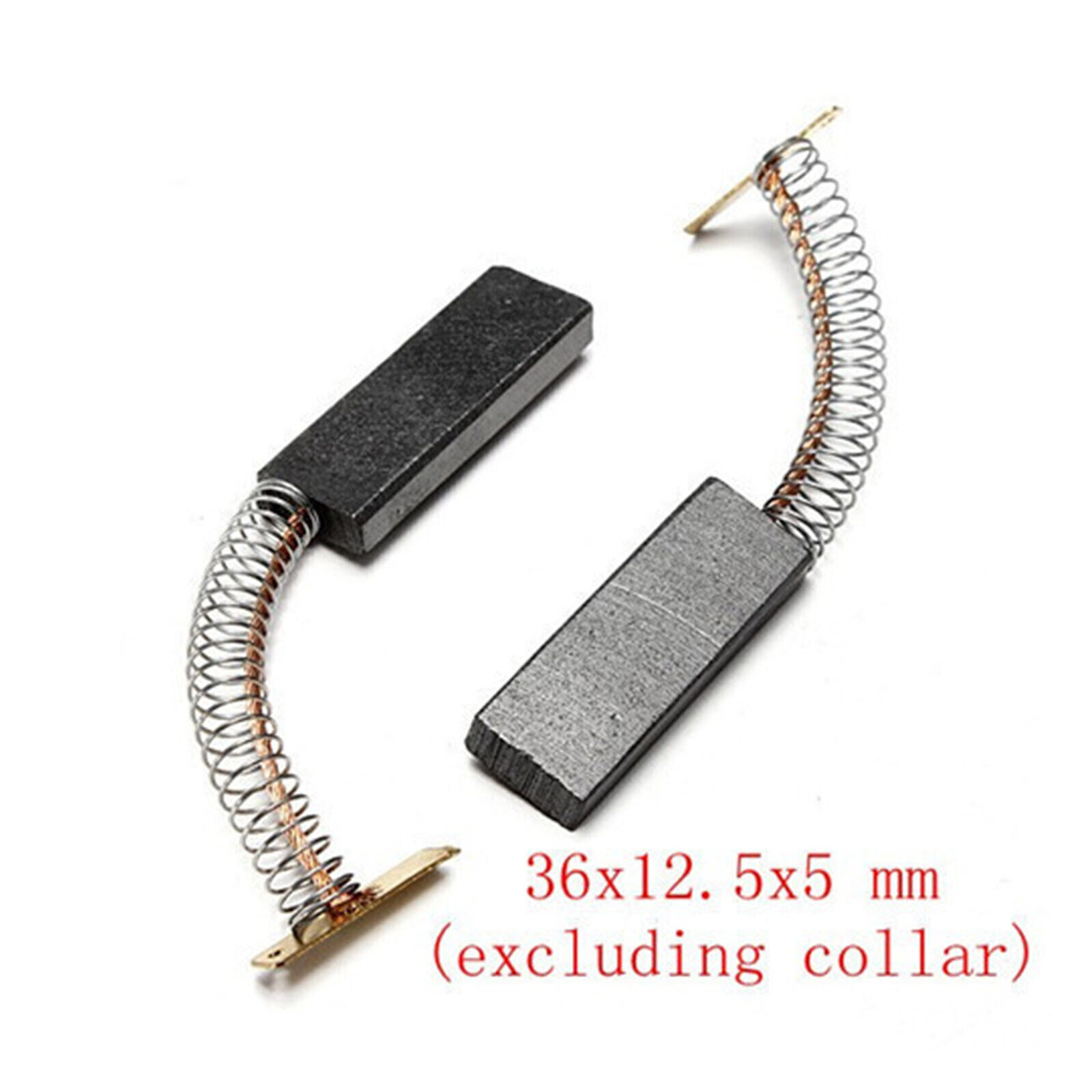5*12.5*36MM Motor Carbon Brush for Drum Washing Machine Repair Accessories