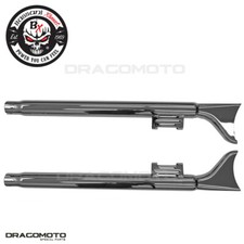 Harley FLHTCUTG 1690 Trike Tri Glide Ultra Classic 2010-2015 Exhaust BASSANI ...