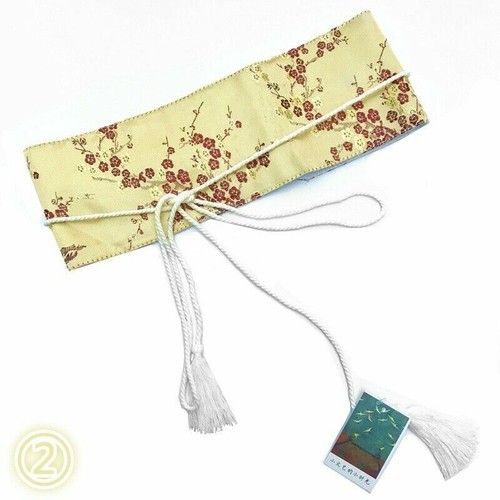 Jacquard Wide Obi Belt Embroidered Waistband Japanese Kimono Yukata Corset Retro - Picture 14 of 22