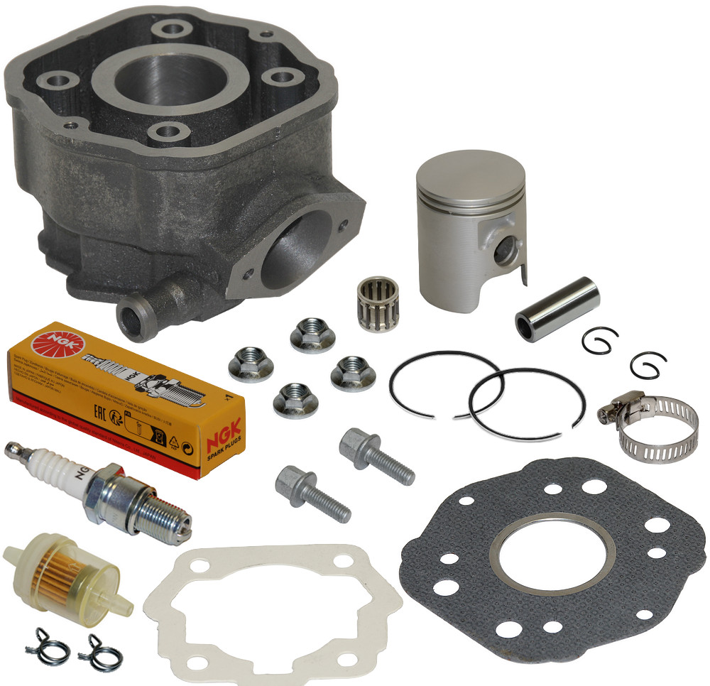 Kit cylindre Gpr-Nude-Racing en alliage haute durabilité avec piston et accessoires