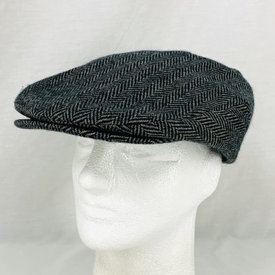 wool blend flat cap