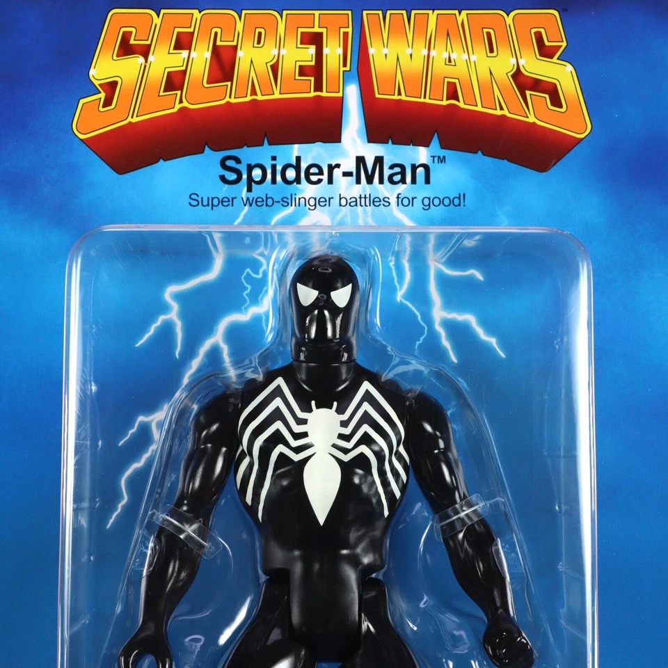 Figura Marvel Spider-Man Secret Wars Jumbo 12" Gentle Giant Negra 2015 Sellada Foto 3 de 4