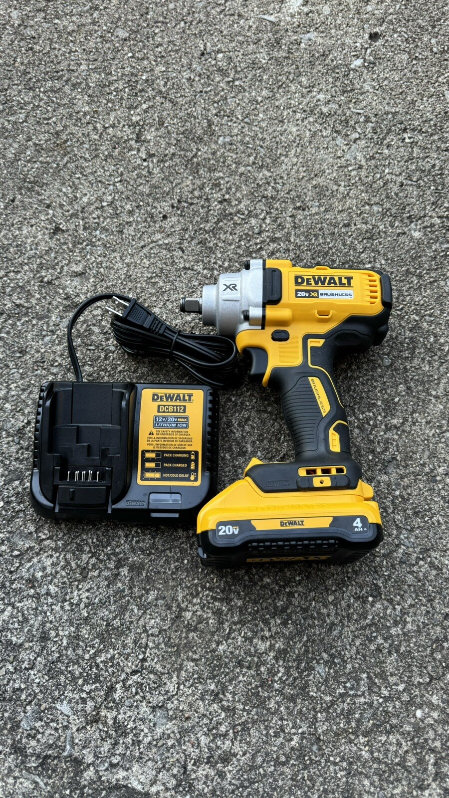 Dewalt DCF891 Impact Wrench Kit eBay