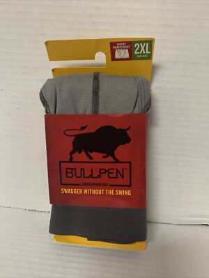 Duluth Trading Men's  Bullpen Corralling Short Boxer  Briefs 2XL (44-46) Pewter