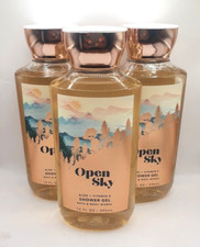 BATH AND BODY WORKS OPEN SKY BODY WASH 10 FL OZ SET OF 3 