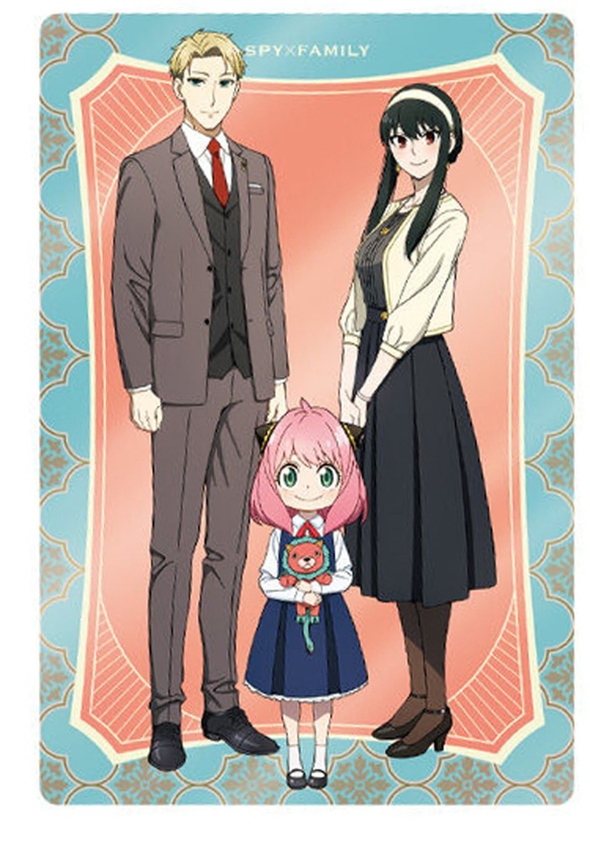 SPY x FAMILY Trading Card W#1No.009 Anya & Loid Yor BANDAI Japan
