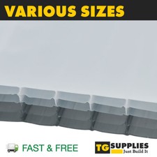 Image of 25mm Polycarbonate Roofing Sheets Heatguard Opal - SolarGuard - UV protected