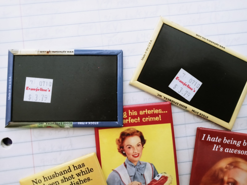 7 Anne Taintor type Humor Magnets Hilarious Housewife Mommy NEW Retro - Bild 3 von 5