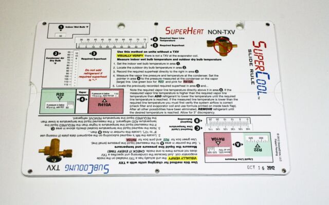 Superheat Subcooling Chart