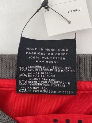 DADA SUPREME 00s Game Shirt V Neck XL Polyester RED Solid | eBay