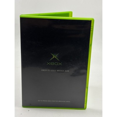 Rare Xbox E3 2002 Media DVD Press Kit Promotional Disc Original Green Case