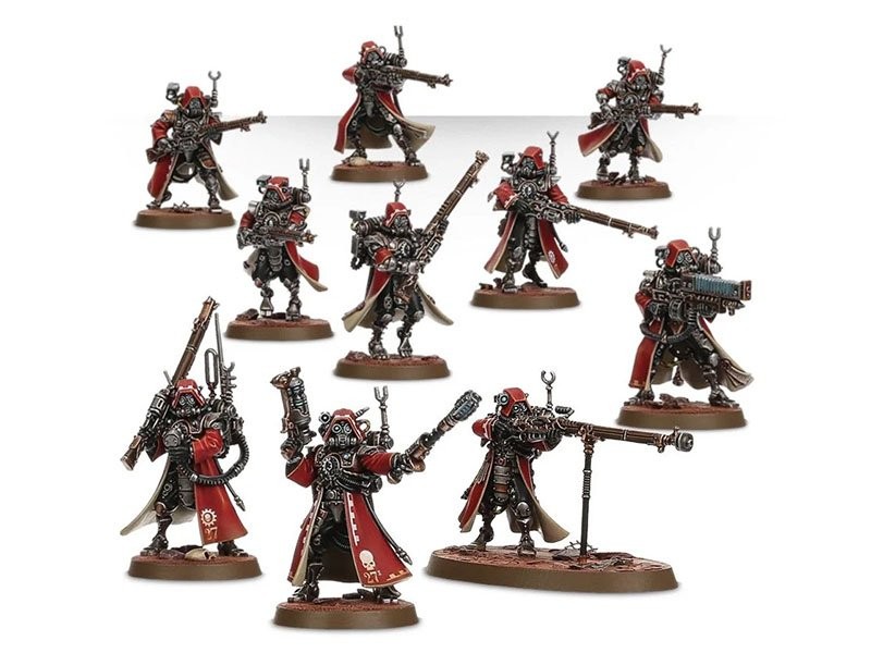 Skitarii Adeptus Mechanicus Warhammer 40,000 figurines plastique 59-10
