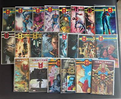 Miracleman 1-15  Annual & Vol 2 1-6 Gaiman And Bucking Alan Moore Marvel 2014-15