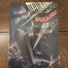 Vintage 1937 EXCELSIOR ACCORDION Unique Cover Catalog Fold Out Brochure