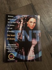 WITCHBLADE 8” x 11” Poster Print Ad Photo TV Yancy Butler Comic Book