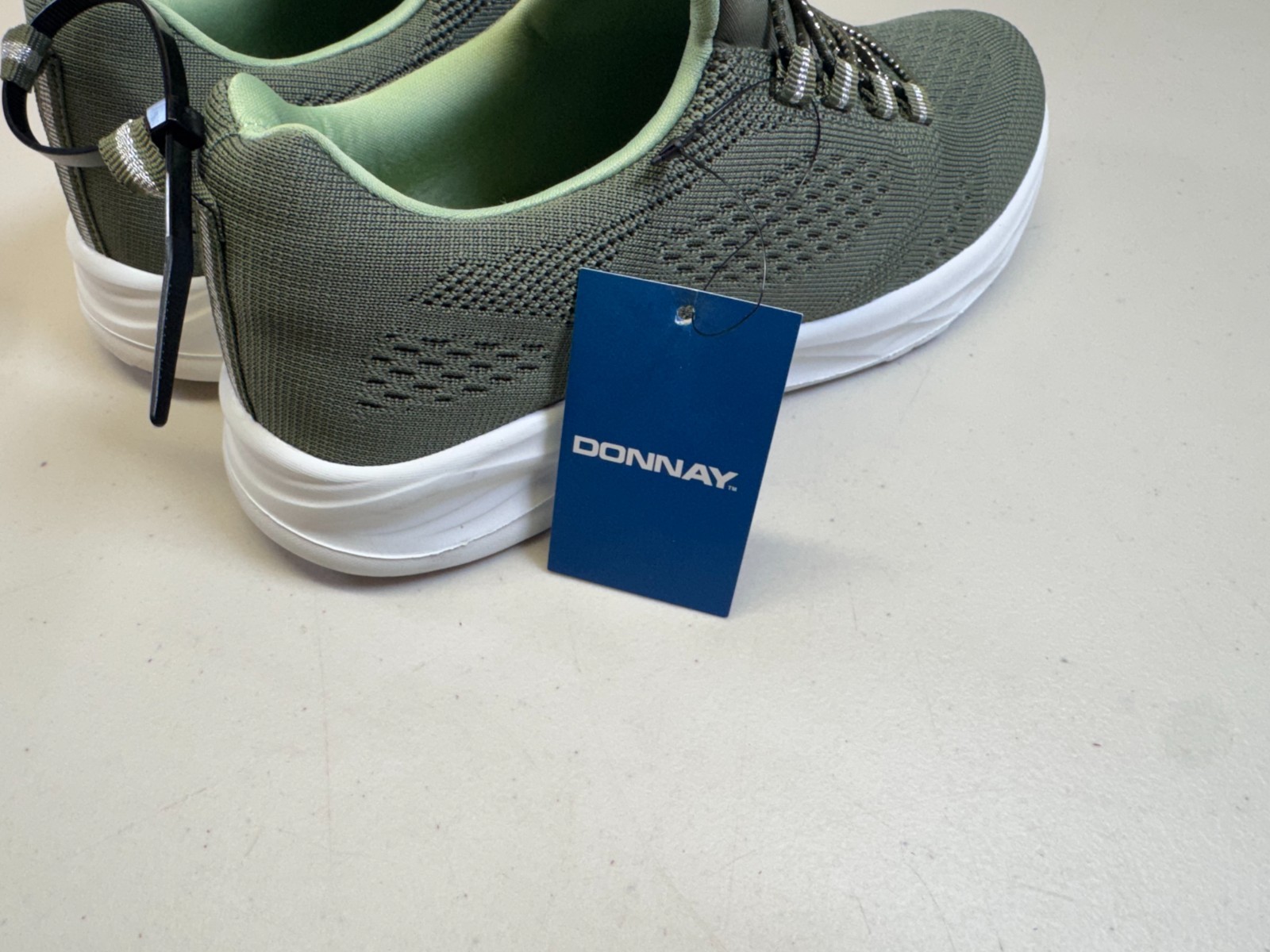 Donnay Army Green Knit Trainers UK 5 Lightweight Slip On Sports Sneakers image 6