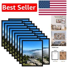 Multi-Use 8x10 Frames - Set of 18 for Gallery, Office  Living Room Displays