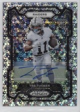 2023 Panini Prizm Rookies No Huddle Prizm Auto Tre Tucker #362 Auto 0h2m