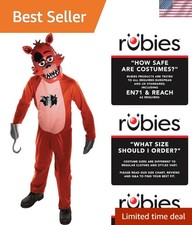 Fun Five Nights at Freddy's Foxy Costume for Boys - Includes Jumpsuit  Mitts