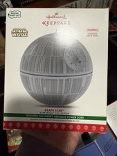 2017 HALLMARK KEEPSAKE ORNAMENT STORYTELLERS STAR WARS COLLECTION DEATH STAR