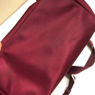 NWOT kate spade Chelsea Medium Nylon Backpack Cranberry with gold-tone logo Kate Spade Chelsea Medium Backpack Burgundy Nylon Gold Tone  main image 4