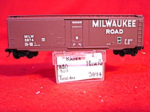 MTL 32319 (KIT) MIILWUKEE ROAD 50' PD Box Car #3874 'NUEVO' ESCALA N | Condition: New
