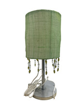 Set of 2 Table Lamps Sage Green NEW
