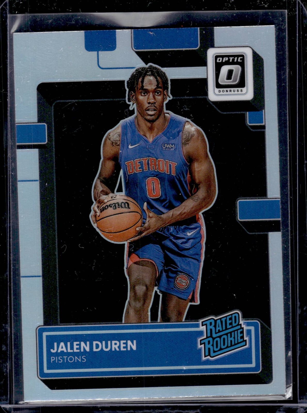 2022 Donruss Optic Jalen Duren #227 Rated Rookies Holo