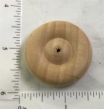 Marx 1.5" Wood Replacement Wheel/Tire Toy Part MXP-019