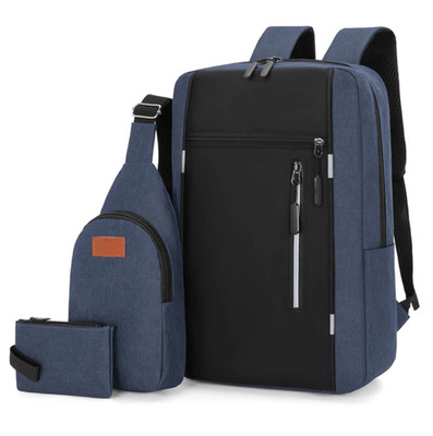 Red 3-in-1 Waterproof  Laptop Backpack   High-Quality Casual School & Computer