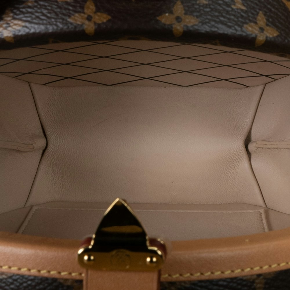Louis Vuitton Monogram Coated Canvas Boite Chapeau Souple PM Brown image 10
