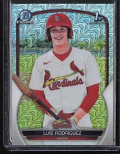2023 Bowman Chrome #BCP-130 Luis Rodriguez Parallel