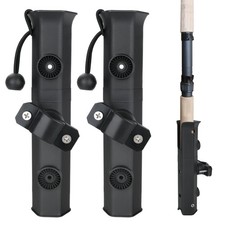 2PCS Pole Mount Fishing Rod Holders for Bike, Fishing Chairs, Cart, Scooter, ...