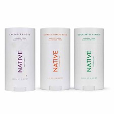 Lavender & Rose Native Deodorant Contains Naturally Cleaning Tools 75g Safe New