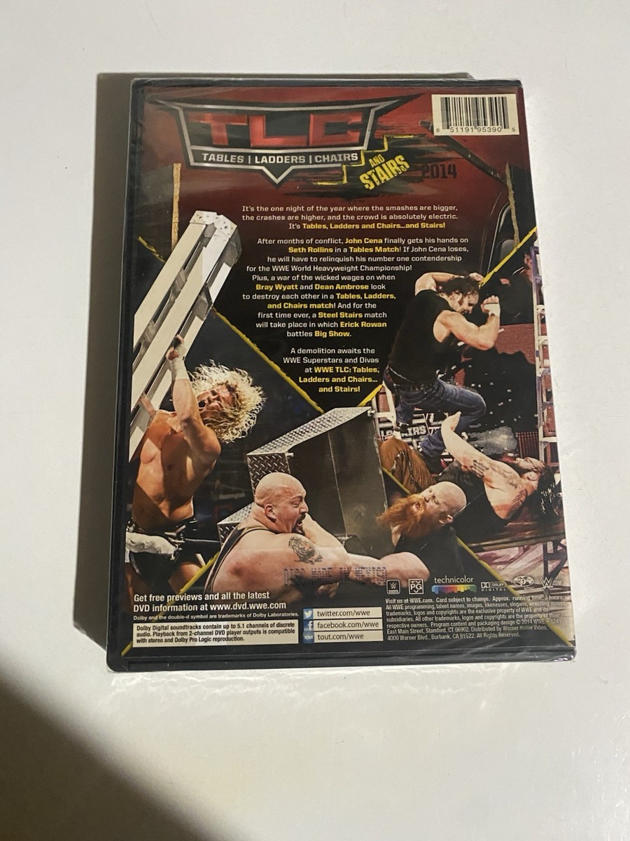 その他 WWE TLC 2014 [DVD] WWE: TLC - Tables, Ladders and Chairs 2014 (DVD, 2015) for sale