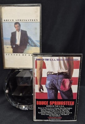 Bruce Springsteen - 2 Cassette Tape Lot Born in the USA & Tunnel of Love