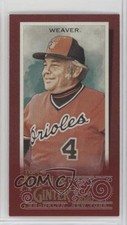 2020 Topps Allen & Ginter's X Mini Red 4/5 Earl Weaver #303 HOF 13iq