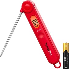 TP03B Digital Meat Thermometer Cooking Instant Read Thermometer W/ Backlight