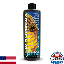 Brightwell Aquatics Vitamarin-M Marine Fish Coral Invertebrate Vitamin Supplemen