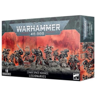 Warhammer 40k Chaos Marines - 10 Miniature Legionaries