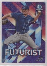 2021 Bowman Futurist Mega Box Purple Mojo Refractor 189/250 Asa Lacy #FUT-AL te2