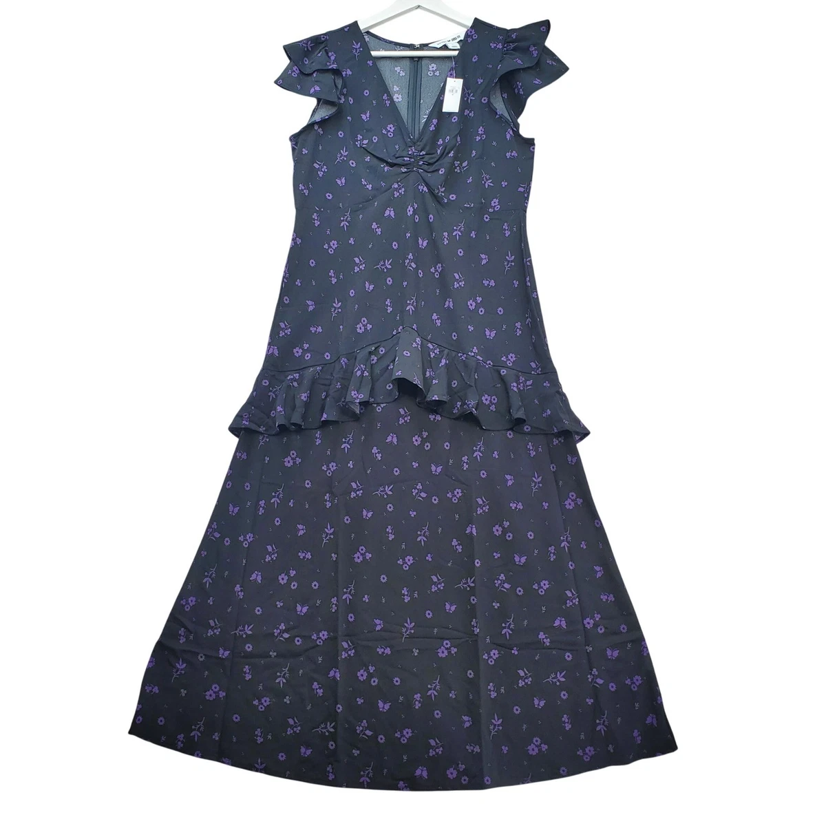 astr corset fit and flare dress Sweetheart Corset Linen Dress