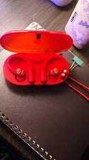 Skullcandy Push 540 Open True Wireless Bluetooth In-Ear Earbuds w/ Case Red