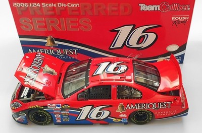 1/24 NASCAR #16 ''Greg Biffle'' AMERIQUEST Team Caliber FORD Fusion 2006 NEU OVP