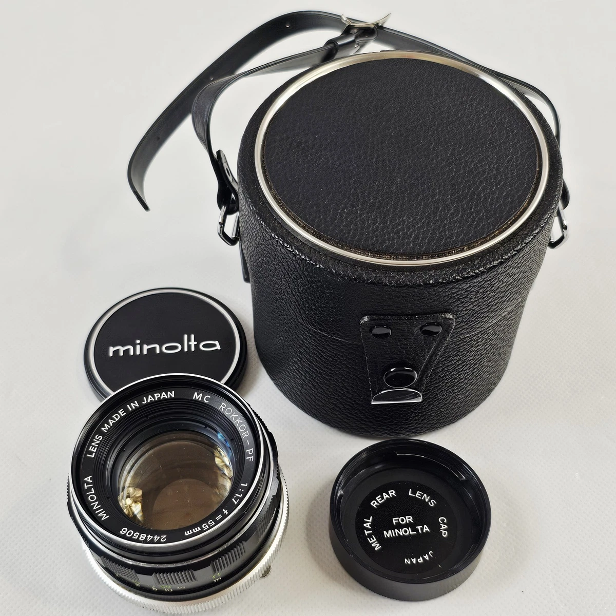 Preços baixos em Câmera Minolta Rokkor PF 55mm Focal Lentes | eBay